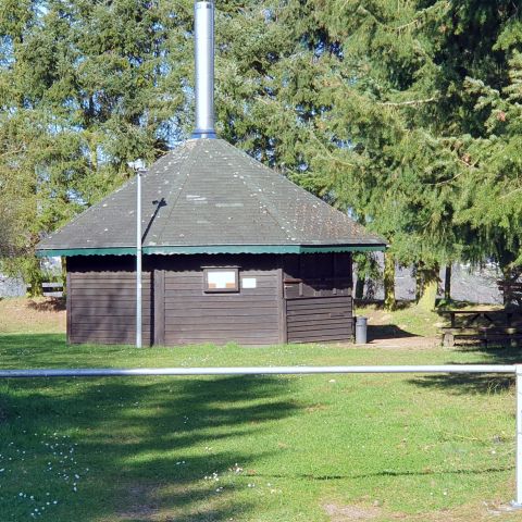 Grillhütte Biebernheim Eingang