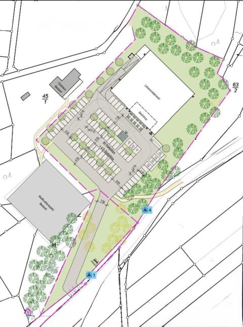 Supermarktplan Biebernheim von Ratisbona 