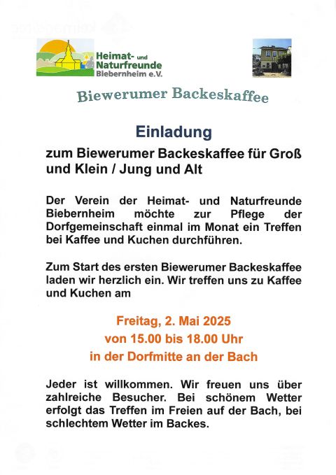 Biewerumer Backeskaffee